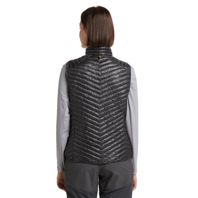 Haglöfs L.I.M Mimic Vest W – Vestă izolată ultraușoară Mimic - Gri închis Magnetite