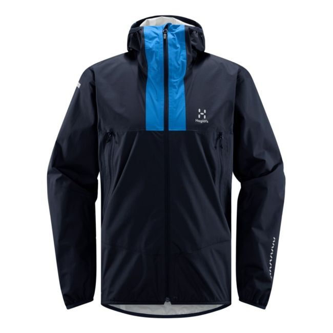 Haglöfs L.I.M Proof Jacket – Geacă impermeabilă ultraușoară - Albastru Tarn Blue/Nordic Blue