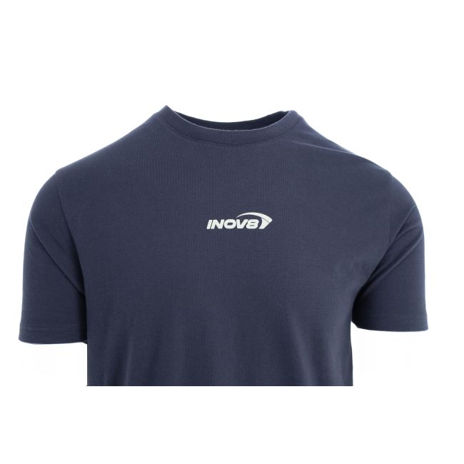 INOV8 Graphic Tee Contours – Tricou din bumbac cu imprimeu - Negru