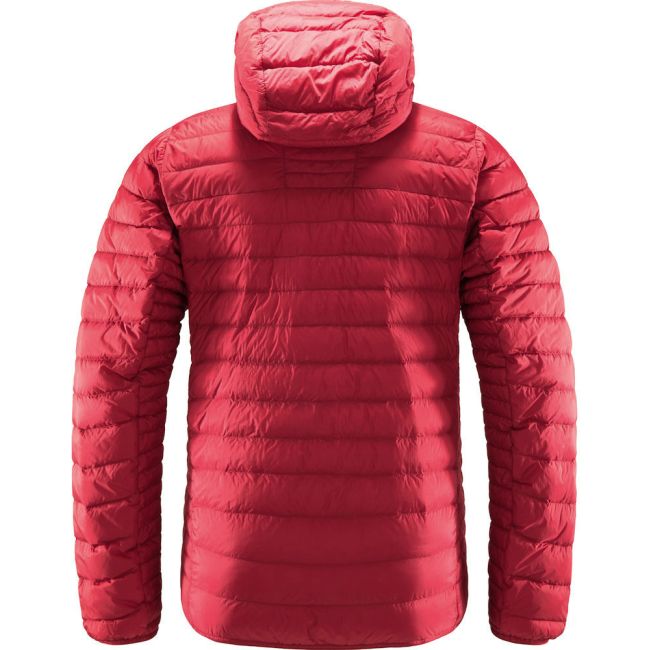Haglöfs Micro Nordic Down Hood – Geacă din puf cu glugă - Roșu