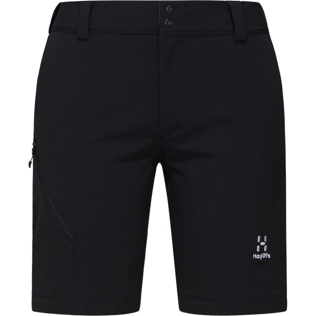 Haglöfs Morän Shorts W – Pantaloni scurți softshell outdoor - Negru True Black