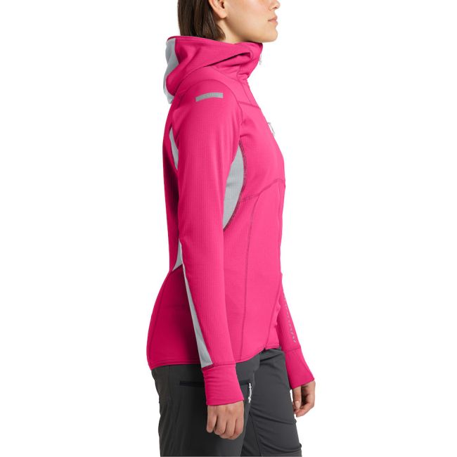Haglöfs L.I.M Mid Comp Hood W – Hanorac tehnic - Roz