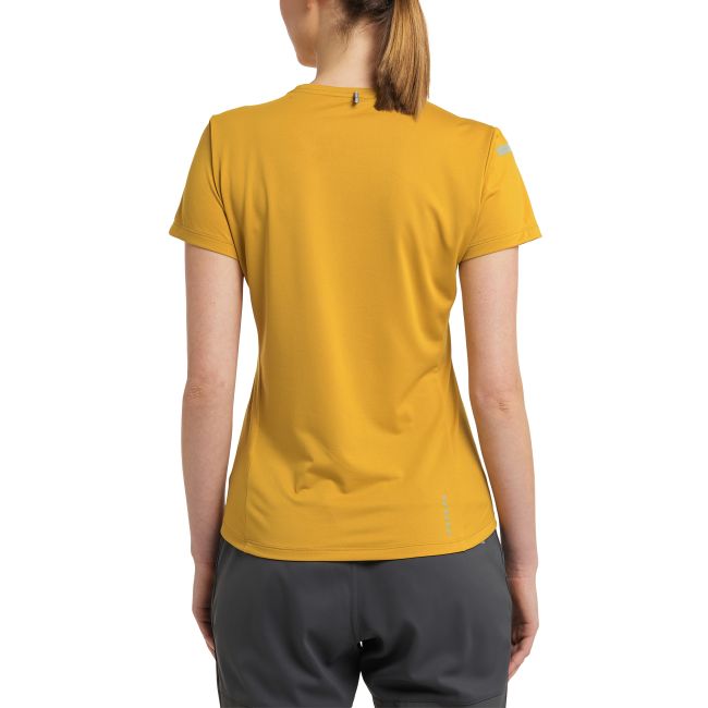 Haglöfs L.I.M Tech Tee W – Tricou tehnic ultraușor - Galben