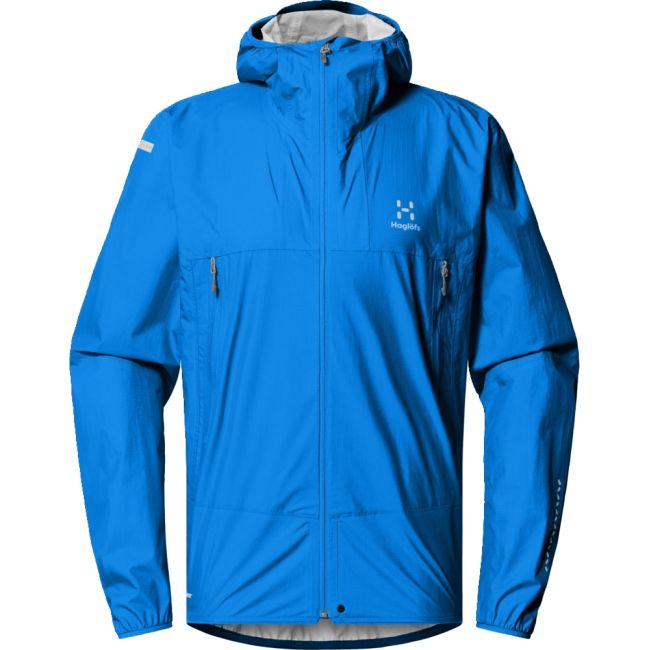 Haglöfs L.I.M Proof Jacket – Geacă impermeabilă ultraușoară - Albastru Electric Blue