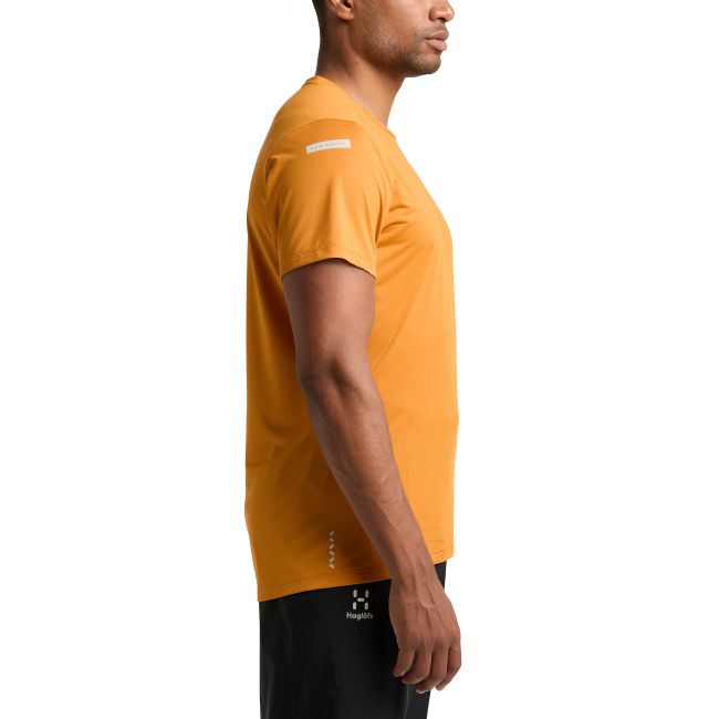 Haglöfs L.I.M Tech Tee – Tricou tehnic ultraușor - Galben Desert Yellow