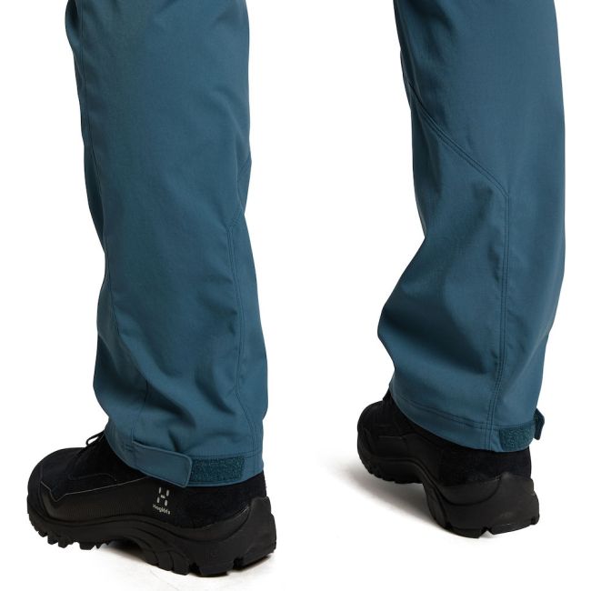 Haglöfs Mid Standard Pant – Pantaloni de drumeție rezistenți - Albastru Dark Ocean