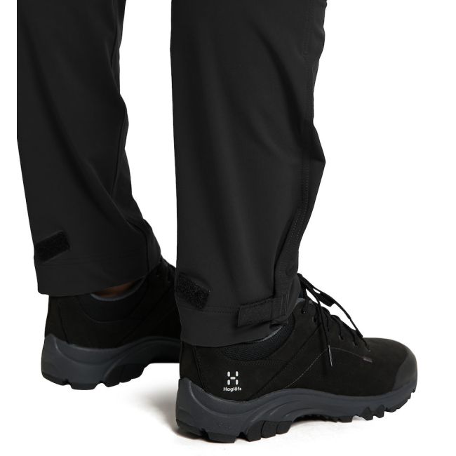 Haglöfs Mid Standard Pant W – Pantaloni softshell outdoor - Negru True Black