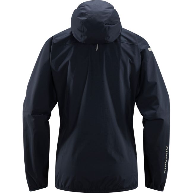 Haglöfs L.I.M Proof Jacket W – Geacă impermeabilă ultraușoară - Albastru închis Tarn Blue