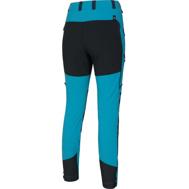 Haglöfs Rugged Slim Pant W – Pantaloni softshell outdoor - Albastru/negru (4V8)