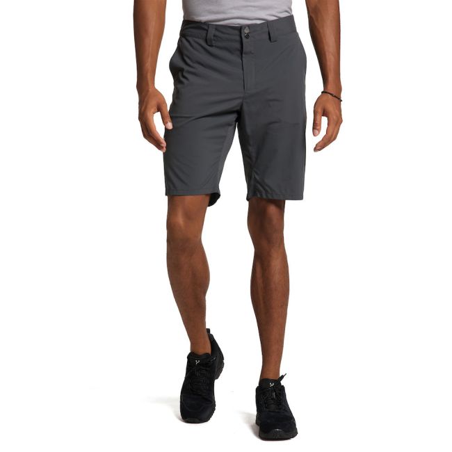 Haglöfs Lite Standard Shorts – Pantaloni scurți outdoor ușori - Gri închis Magnetite
