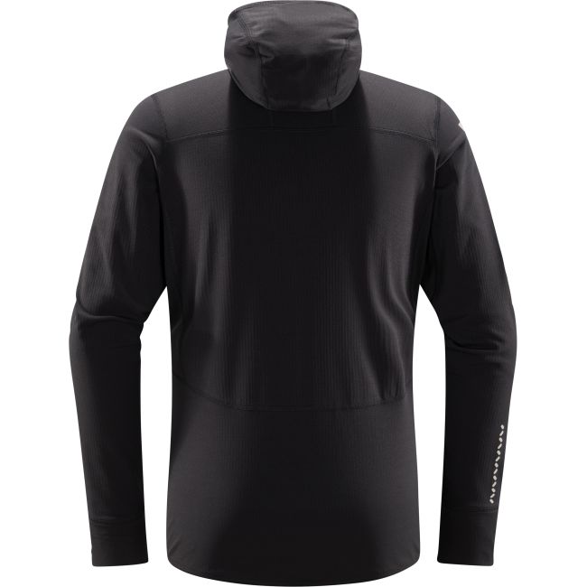 Haglöfs L.I.M Mid Comp Hood – Hanorac tehnic - Gri închis Magnetite