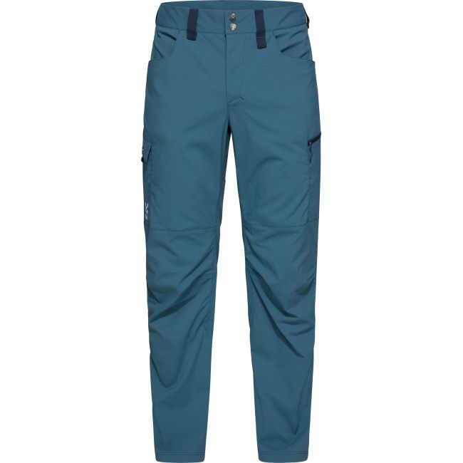 Haglöfs Mid Standard Pant – Pantaloni de drumeție rezistenți - Albastru Dark Ocean