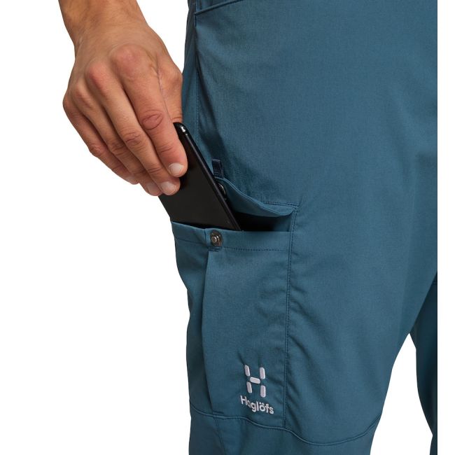 Haglöfs Mid Standard Pant – Pantaloni de drumeție rezistenți - Albastru Dark Ocean