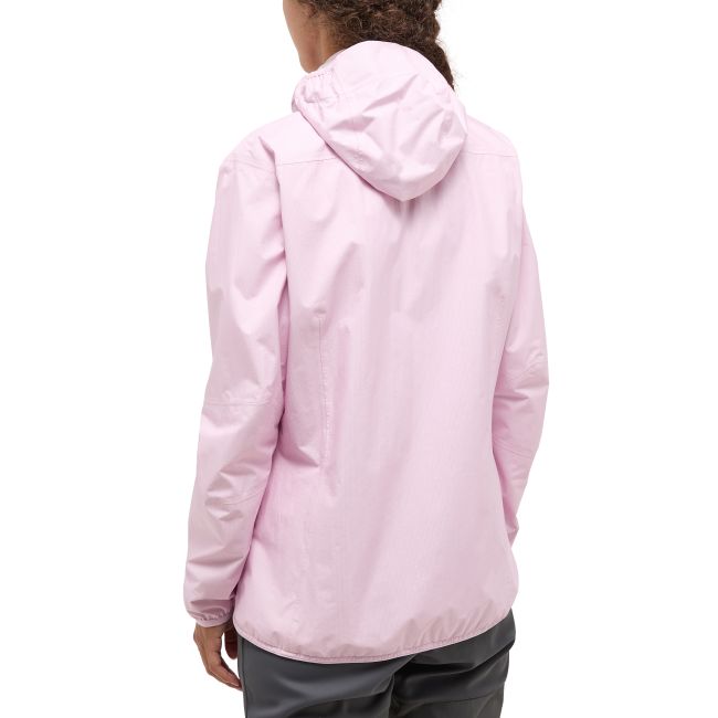 Haglöfs L.I.M Proof Jacket W – Geacă impermeabilă ultraușoară - Roz Fresh Pink