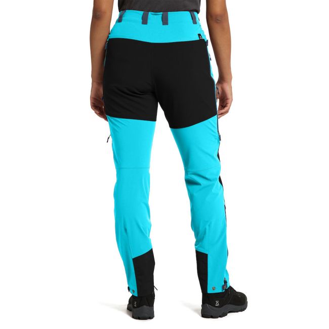 Haglöfs Rugged Standard Pant W – Pantaloni softshell outdoor - Albastru