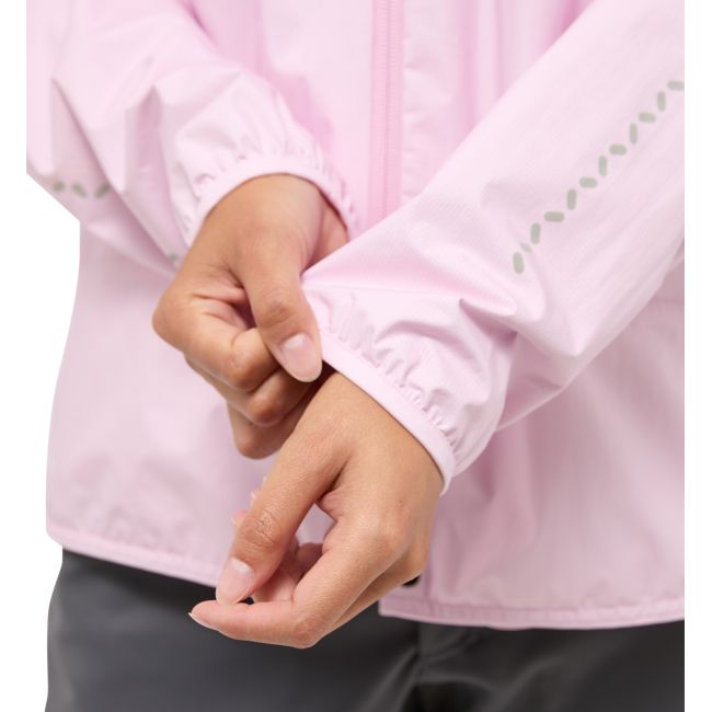 Haglöfs L.I.M Proof Jacket W – Geacă impermeabilă ultraușoară - Roz Fresh Pink