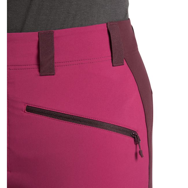 Haglöfs Mid Standard Pant W – Pantaloni softshell outdoor - Roz/bordo