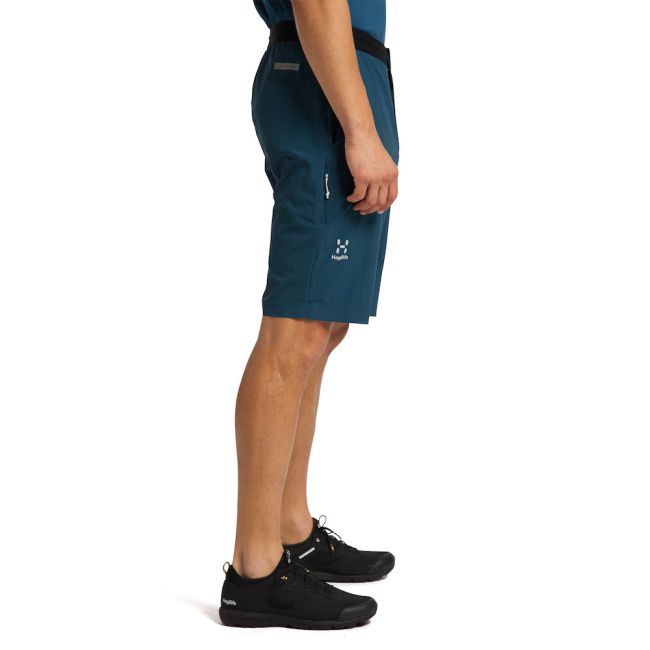 Haglöfs L.I.M Strive Lite Shorts – Pantaloni scurți de drumeție ultraușori - Albastru închis Dark Ocean