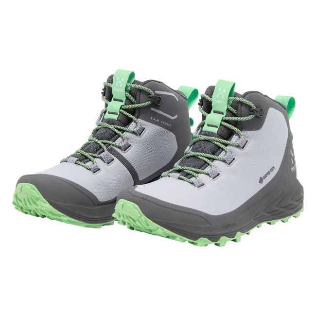 Haglöfs L.I.M FH GTX Mid W – Ghete ultraușoare GORE-TEX - Gri Concrete