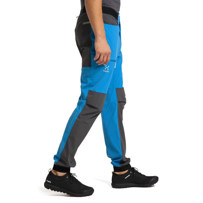 Haglöfs L.I.M Rugged Pant – Pantaloni outdoor ușori - Albastru/gri