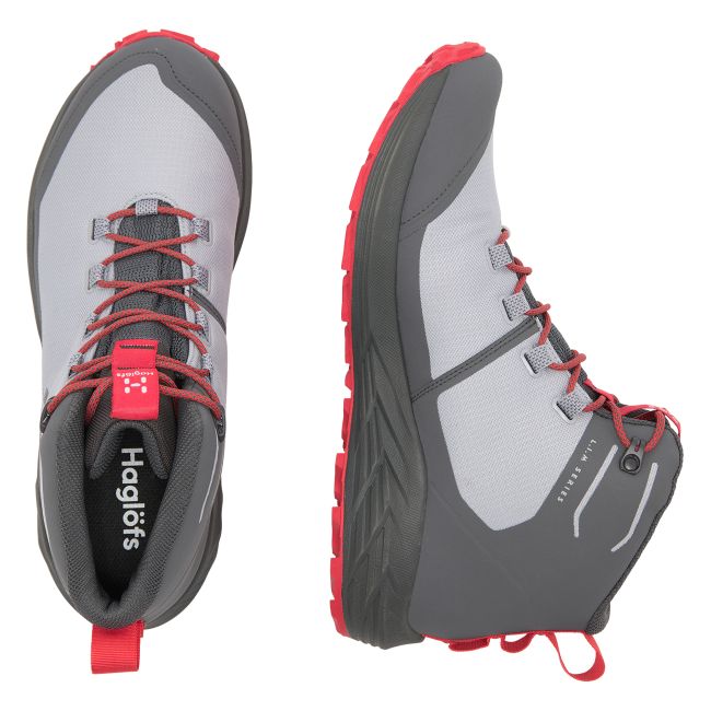 Haglöfs L.I.M FH GTX Mid – Ghete ultraușoare GORE-TEX - Gri Concrete