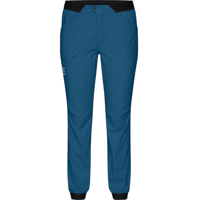 Haglöfs L.I.M Fuse Pant W – Pantaloni outdoor ultraușori - Albastru Dark Ocean