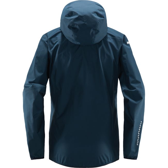 Haglöfs L.I.M Proof Jacket W – Geacă impermeabilă ultraușoară - Albastru Dark Ocean