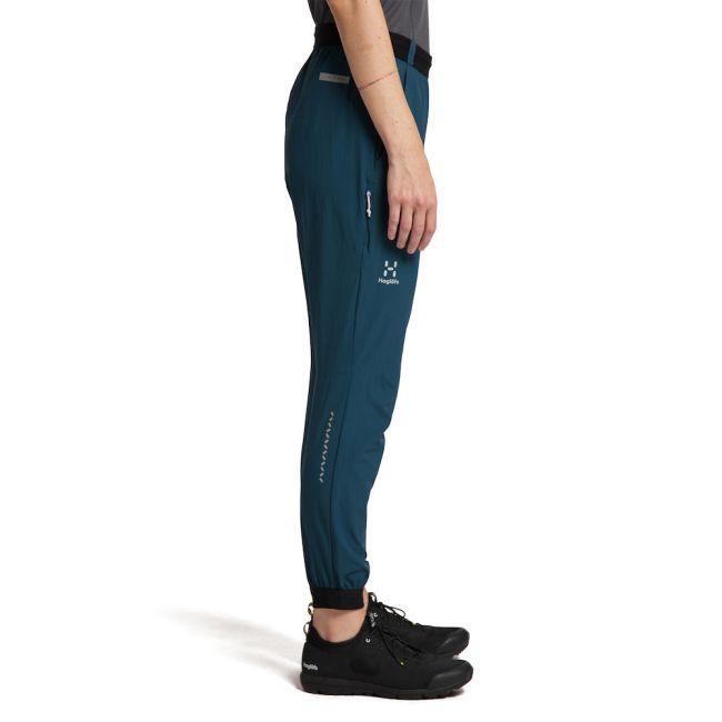 Haglöfs L.I.M Lite Pant W – Pantaloni de drumeție ultraușori - Albastru Dark Ocean