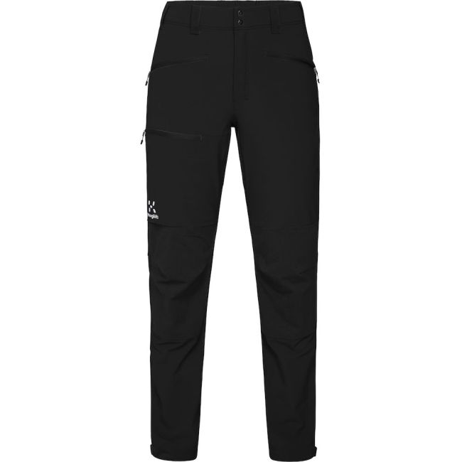 Haglöfs Mid Standard Pant W – Pantaloni softshell outdoor - Negru True Black