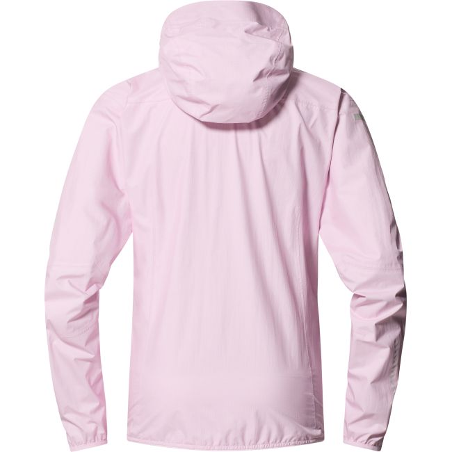 Haglöfs L.I.M Proof Jacket W – Geacă impermeabilă ultraușoară - Roz Fresh Pink