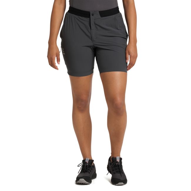 Haglöfs L.I.M Strive Lite Shorts W – Pantaloni scurți de drumeție ultraușori - Gri Magnetite