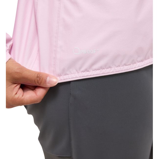 Haglöfs L.I.M Proof Jacket W – Geacă impermeabilă ultraușoară - Roz Fresh Pink
