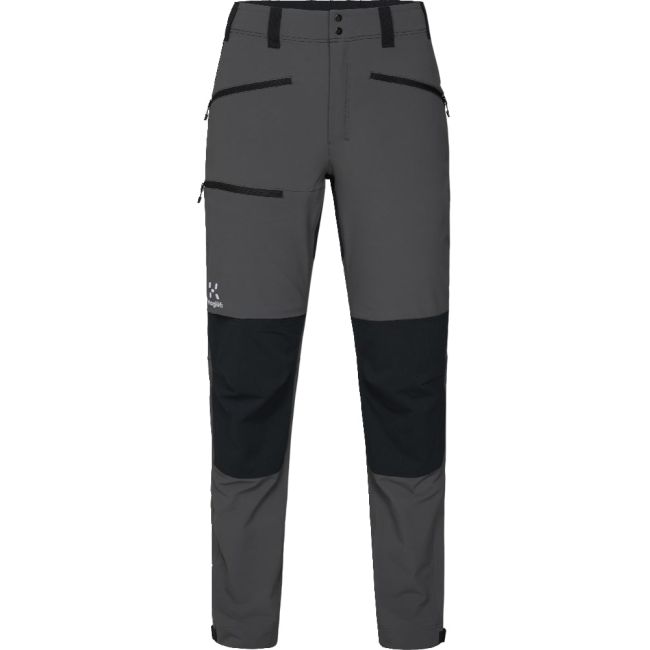 Haglöfs Mid Standard Pant W – Pantaloni softshell outdoor - Gri/negru