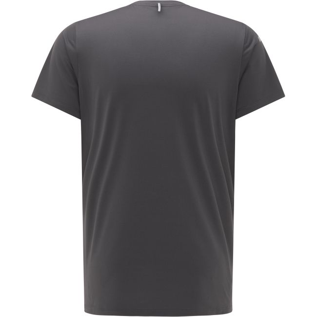 Haglöfs L.I.M Tech Tee – Tricou tehnic ultraușor - Gri închis Magnetite