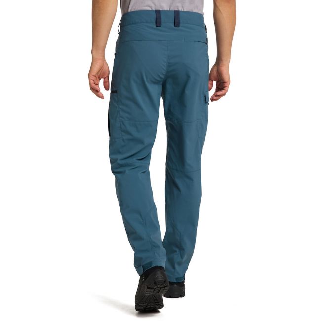 Haglöfs Mid Standard Pant – Pantaloni de drumeție rezistenți - Albastru Dark Ocean