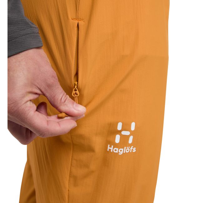 Haglöfs L.I.M Lite Pant W – Pantaloni de drumeție ultraușori - Galben Desert Yellow