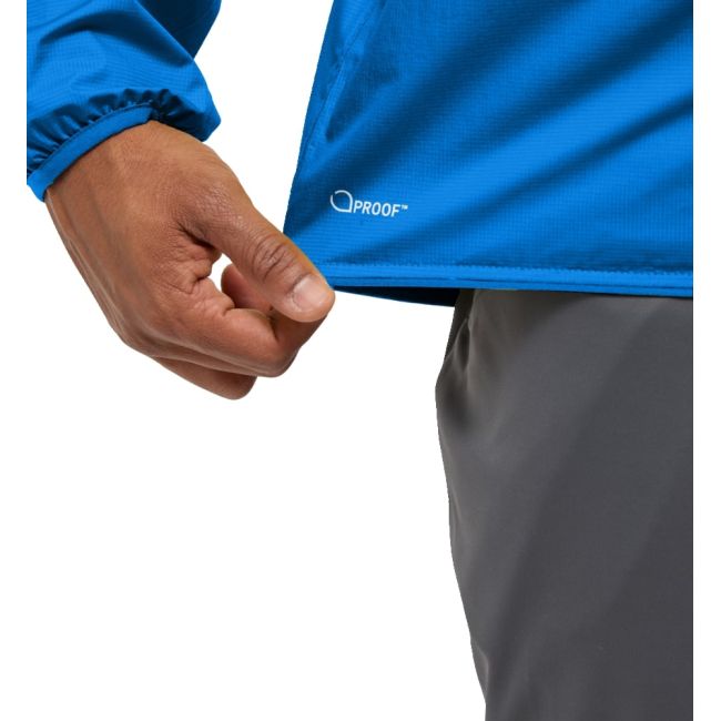 Haglöfs L.I.M Proof Jacket – Geacă impermeabilă ultraușoară - Albastru Electric Blue