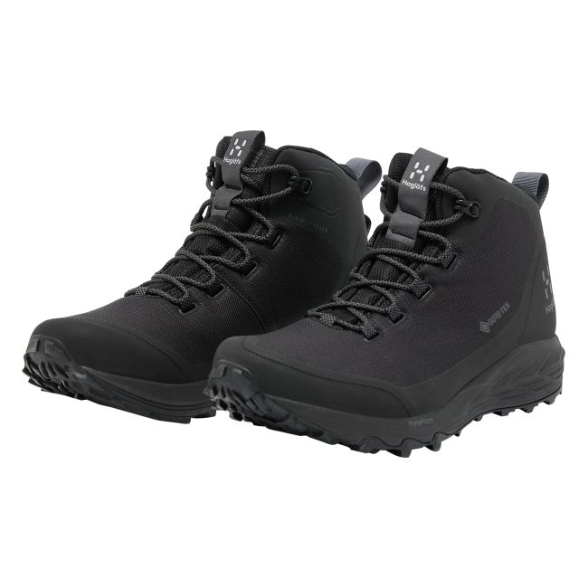 Haglöfs L.I.M FH GTX Mid – Ghete ultraușoare GORE-TEX - Negru/gri închis True Black/Magnetite