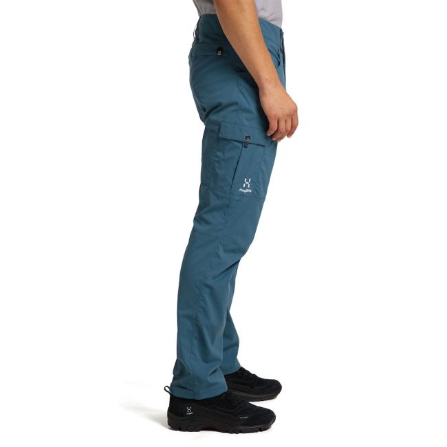 Haglöfs Mid Standard Pant – Pantaloni de drumeție rezistenți - Albastru Dark Ocean