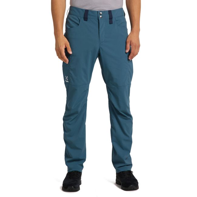 Haglöfs Mid Standard Pant – Pantaloni de drumeție rezistenți - Albastru Dark Ocean