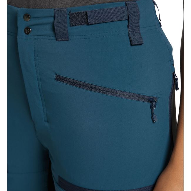 Haglöfs Rugged Slim Pant W – Pantaloni softshell outdoor - Albastru/negru (4TP)