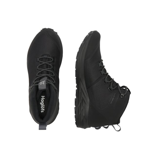 Haglöfs L.I.M FH GTX Mid – Ghete ultraușoare GORE-TEX - Negru/gri închis True Black/Magnetite