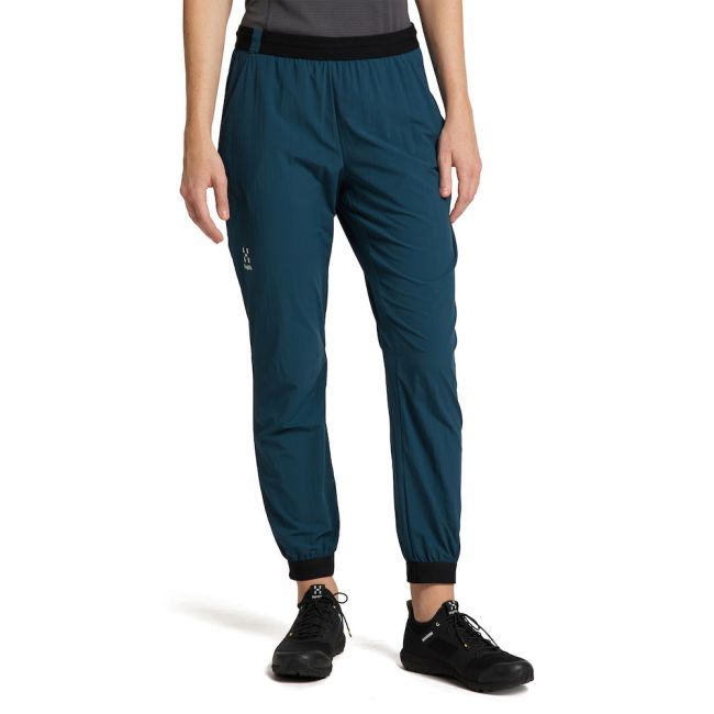 Haglöfs L.I.M Lite Pant W – Pantaloni de drumeție ultraușori - Albastru Dark Ocean