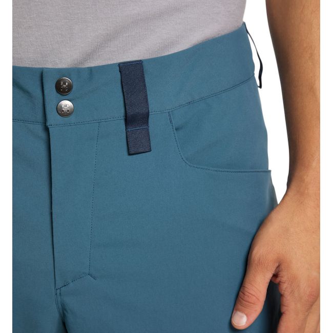 Haglöfs Mid Standard Pant – Pantaloni de drumeție rezistenți - Albastru Dark Ocean