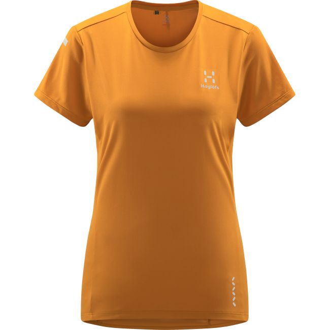 Haglöfs L.I.M Tech Tee W – Tricou tehnic ultraușor - Galben Desert Yellow