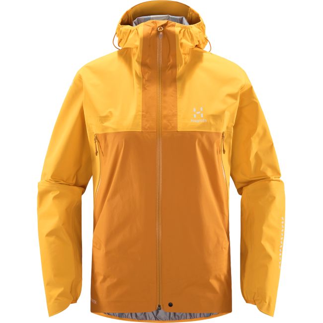 Haglöfs L.I.M GTX Active Jacket W – Geacă GORE-TEX Active ultraușoară - Galben Sunny Yellow/Desert Yellow