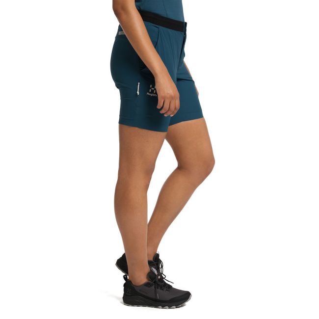Haglöfs L.I.M Strive Lite Shorts W – Pantaloni scurți de drumeție ultraușori - Albastru Dark Ocean
