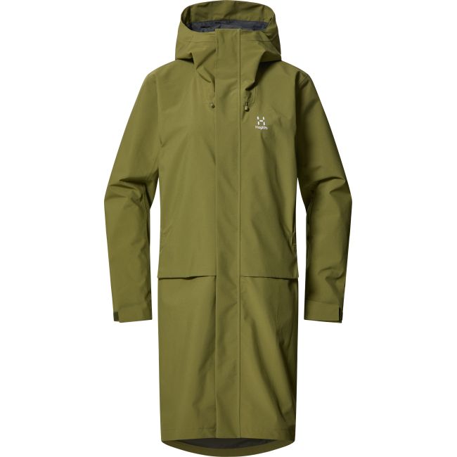 Haglöfs Aria Proof Parka W – Parka impermeabilă - Verde Olive Green