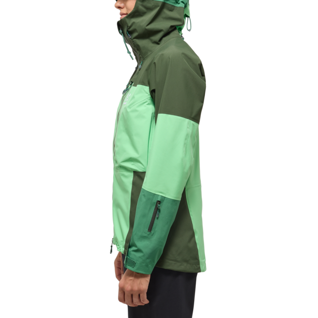 Haglöfs Spitz GTX PRO Jacket W – Geacă GORE-TEX PRO pentru alpinism - Verde