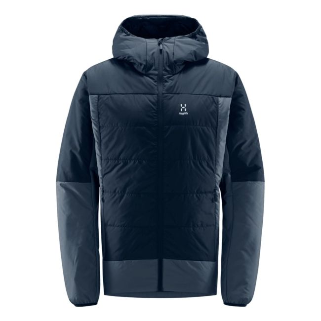 Haglöfs Mimic Silver Hood – Geacă izolată Mimic Silver cu glugă - Albastru Steel Blue/Tarn Blue